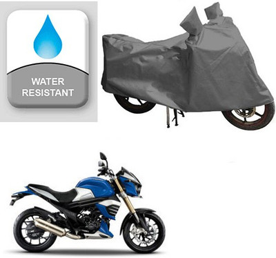RPSENTTERPR Waterproof Two Wheeler Cover for Mahindra(MOJO XT 300, Grey)