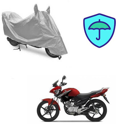 Atulit enterprises Waterproof Two Wheeler Cover for Yamaha(YBR 125, Silver)