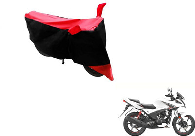 MOCKHE Two Wheeler Cover for Hero(Ignitor, Black, Red)