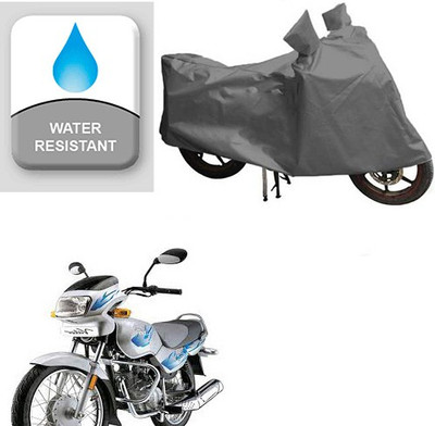 RPSENTTERPR Waterproof Two Wheeler Cover for TVS(Victor GLX, Grey)