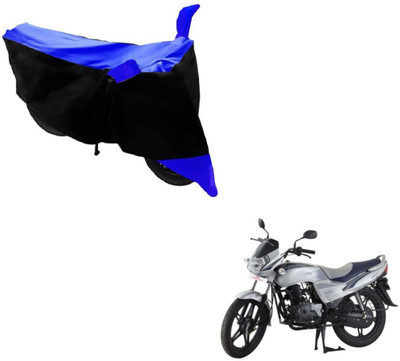 MOCKHE Two Wheeler Cover for LML(Freedom, Black, Blue)