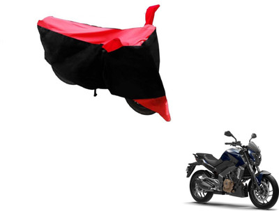 Amanzo Two Wheeler Cover for Bajaj(Dominar, Black, Red)