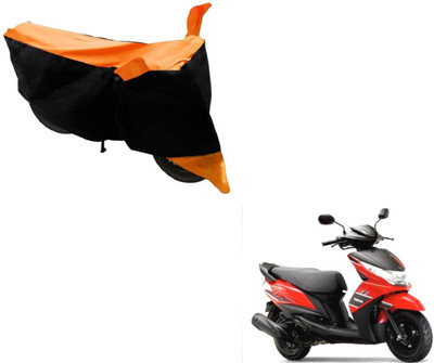Flipkart SmartBuy Two Wheeler Cover for Yamaha(Ray, Black, Orange)