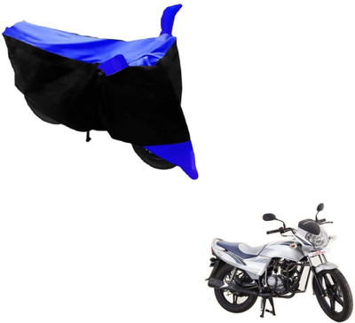 MOCKHE Two Wheeler Cover for LML(Freedom, Black, Blue)