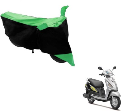 Flipkart SmartBuy Two Wheeler Cover for Suzuki(Swish, Black, Green)