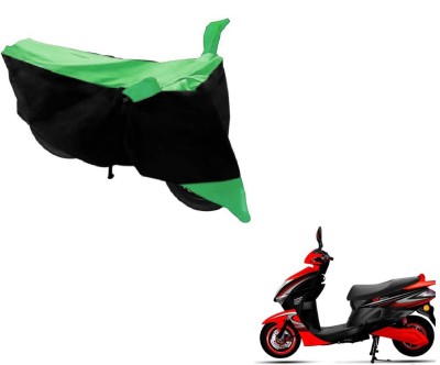 NIKS Two Wheeler Cover for Kinetic(Nova, Black, Green)