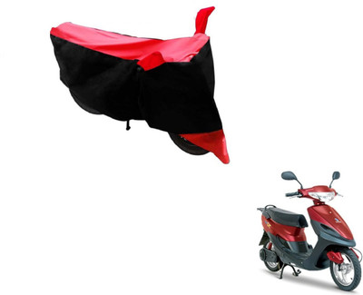 NIKS Two Wheeler Cover for Universal For Bike(Yo Spark, Black, Red)