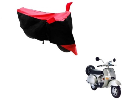 Amanzo Two Wheeler Cover for Bajaj(Black, Red)