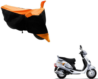 NIKS Two Wheeler Cover for Mahindra(Duro, Black, Orange)