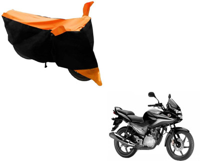 Flipkart SmartBuy Two Wheeler Cover for Honda(CBF, Black, Orange)