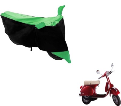 Amanzo Two Wheeler Cover for LML(Star Euro, Black, Green)