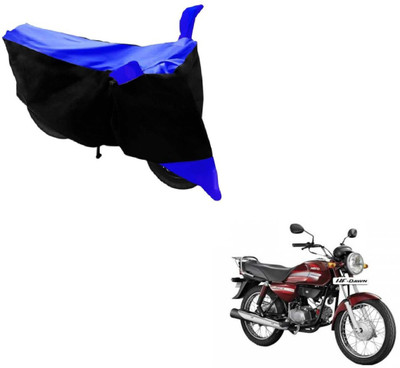 Flipkart SmartBuy Two Wheeler Cover for Hero(HF Dawn, Black, Blue)