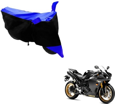 Flipkart SmartBuy Two Wheeler Cover for Yamaha(YZF R1, Black, Blue)