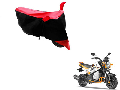 MOCKHE Two Wheeler Cover for Honda(Black, Red)