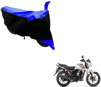 Flipkart SmartBuy Two Wheeler Cover for Suzuki(Sling Shot Plus, Black, Blue)