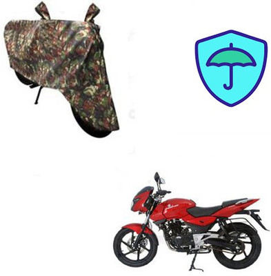 Feel heaven Two Wheeler Cover for Bajaj(Pulsar 200 NS DTS-i, Multicolor)