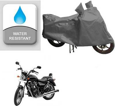 RPSENTTERPR Waterproof Two Wheeler Cover for Royal Enfield(Thunderbird 350, Grey)