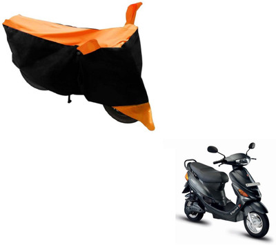 Flipkart SmartBuy Two Wheeler Cover for Hero(E Sprint, Black, Orange)