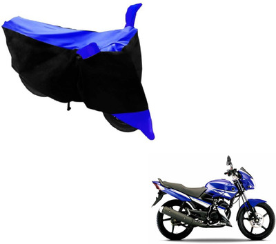 Flipkart SmartBuy Two Wheeler Cover for Yamaha(Gladiator, Black, Blue)