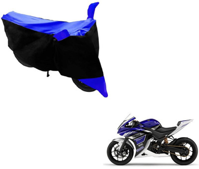 Flipkart SmartBuy Two Wheeler Cover for Yamaha(YZF R25, Black, Blue)