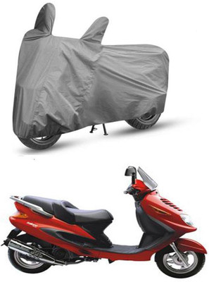 HYBRIDS COLLECTION Two Wheeler Cover for Kinetic(Nova, Grey)