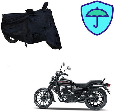 Feel heaven Two Wheeler Cover for Bajaj(Avenger 150 Street, Black)