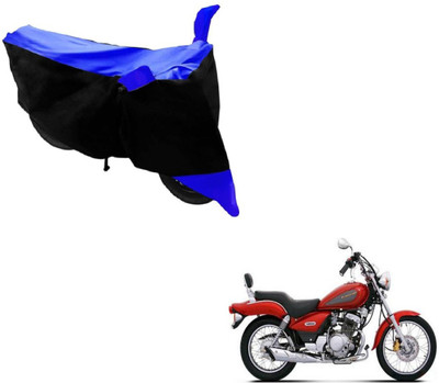 MOCKHE Two Wheeler Cover for Yamaha(Enticer, Black, Blue)