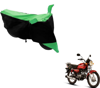 MOCKHE Two Wheeler Cover for Hero(CD Dawn, Black, Green)