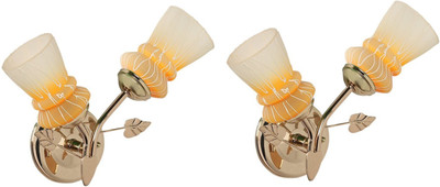 Somil Uplight Wall Lamp Without Bulb(Pack of 2)