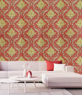 PERFECT DECOR Classics Red Wallpaper(600 cm x 45 cm)