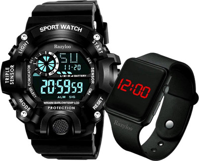 Razyloo Crazy-Combo Digital Watch  - For Men