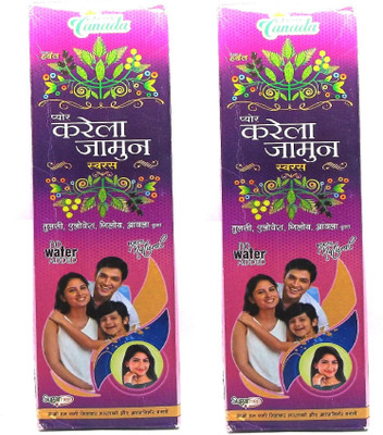 Herbal Canada KARELA JAMUN_2(Pack of 2, 500 ml, 500 ml)