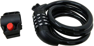 UDee Bicycle Cable Lock High Security 4 Digit Resettable Combination Lock Cycle Lock