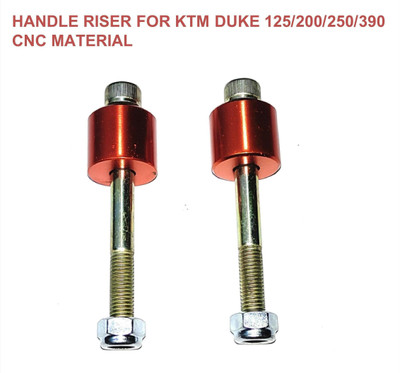 imad HANDLE HEIGHT RISER FOR KTM DUKE 125/200/250/390 Handlebar Hand Guard(KTM)