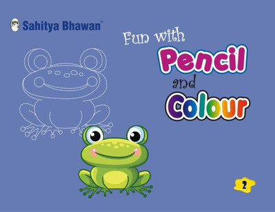 Sahitya Bhawan Fun with Pencil and Colour book for class 2 | Join the dots and colour | Beautifully Illustrated(Paperback, Geeta Adlakha)