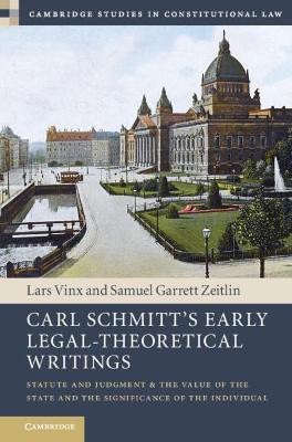 Carl Schmitt's Early Legal-Theoretical Writings(English, Hardcover, unknown)