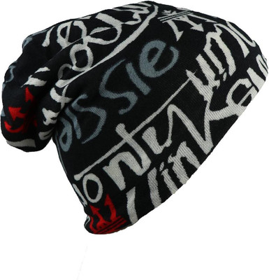 iSweven Printed, Solid Beanie Cap