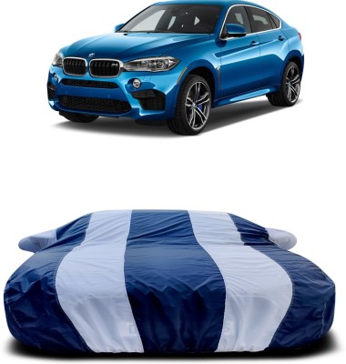 Ascension Car Cover For BMW X6M (With Mirror Pockets)(White, Blue)