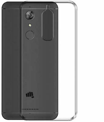 COVERBLACK Back Cover for Micromax Canvas Infinity HS2  (Transparent, Flexible)