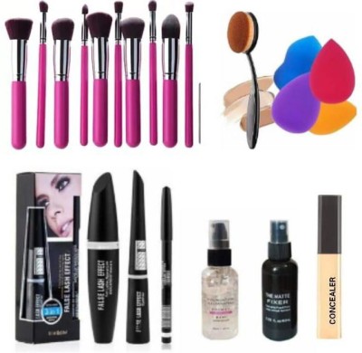 MN Complete Professional Makeup Combo Kit Set of 21(21 Items in the set)