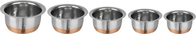 Cutting EDGE Cookware Set(Stainless Steel, 5 - Piece)