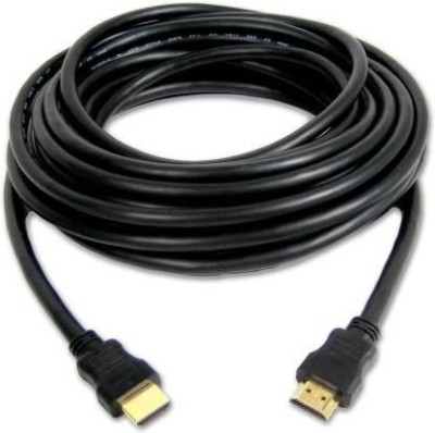 TERABYTE HDMI Cable 5 m HDMI Cable 5 Meter (Gold Plated)(Compatible with Laptop, PC,, Black, One Cable)