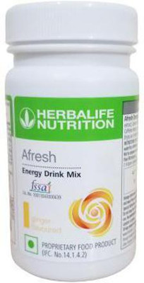 HERBALIFE Afresh Energy Drinks Mix Ginger Flavour Energy Drink(50 g, Ginger Flavored)