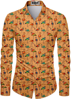 BuhaTrade Polycotton Printed Shirt Fabric