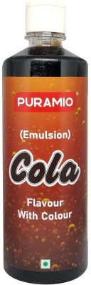 PURAMIO Flavour with Colour (Emulsion), Cola Liquid Food Essence(500 ml)