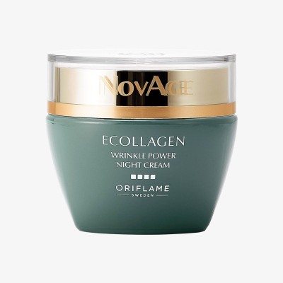 Oriflame NovAge Ecollagen wrinkle power night cream(50 ml)