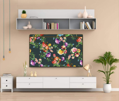 Newleaf Trends Printed PVC Television cover Protector for 32 inch LCD/ LED TV - All Brands & Models for 32 inch LCD/ LED TV - Printed PVC Television cover Protector for 32 inch LCD/ LED TV - All Brands & Models(MULTI -F)