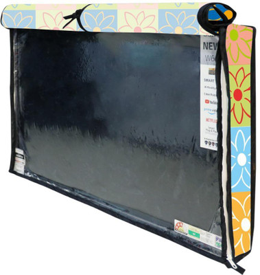 Newleaf Trends Printed PVC Television cover Protector for 32 inch LCD/ LED TV - All Brands & Models for 32 inch LCD/ LED TV  - Printed PVC Television cover Protector for 32 inch LCD/ LED TV - All Brands & Models(MULTI -D)