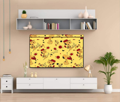 Newleaf Trends Printed PVC Television cover Protector for 32 inch LCD/ LED TV - All Brands & Models for 32 inch LCD/ LED TV - Printed PVC Television cover Protector for 32 inch LCD/ LED TV - All Brands & Models(MULTI -O)