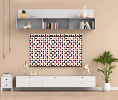 Newleaf Trends Printed PVC Television cover Protector for 32 inch LCD/ LED TV - All Brands & Models for 32 inch LCD/ LED TV - Printed PVC Television cover Protector for 32 inch LCD/ LED TV - All Brands & Models(MULTI -I)